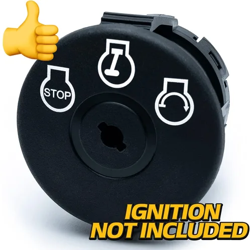 Vista 8 de HD Switch 2 llaves de interruptor de encendido para John Deere D100 D105 D110 D120 D125 D130 D140 D150 D155 D160 D170 E100 E110 E120 E130 E140 E155