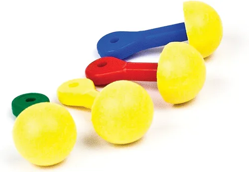 Vista 5 de 3M Tapones para los oídos con cable E-A-R Express, agarres de colores surtidos, 100 pares