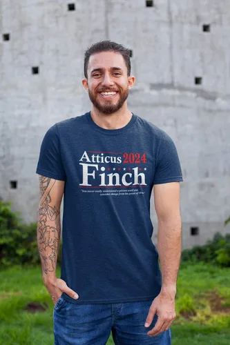 Vista 5 de Atticus Finch 2024 - Camisa unisex para mujer