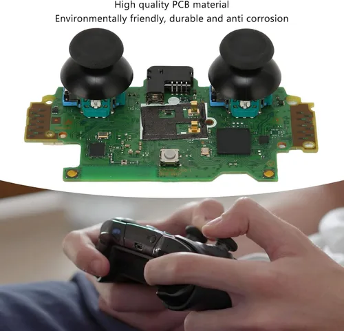 Vista 4 de Gamepad placa base, reemplazo de gamepad placa base reparación consola de juegos placa base duradera y para PS4 Slim Gamepad JDM030