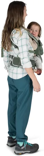 Vista 12 de Osprey Poco Soft - Portabebés convertible suave para recién nacidos - Cabestrillo ergonómico para niños pequeños
