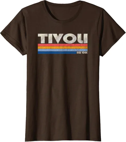Vista 22 de Camiseta vintage de los años 80 estilo Tivoli NY