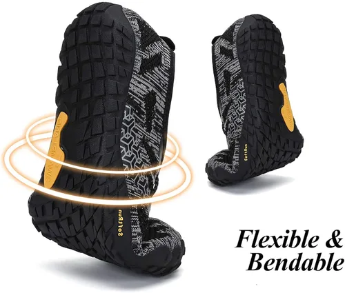 Vista 4 de SAGUARO Men's Women's Barefoot Minimalist Shoes Athletic Hiking Water Shoes for Aqua Swimming Trail Running Cross Training