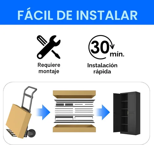 Vista 5 de Polup Armario de despensa, gabinete de almacenamiento de cocina de 71 pulgadas de alto, gabinete de despensa de metal con puertas y estantes Negro