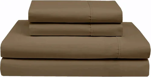 Vista 12 de Rajlinen Juego de sábanas de algodón Giza tamaño Queen, 100% algodón egipcio Giza certificado, juego de sábanas de lujo de 4 piezas, bolsillo