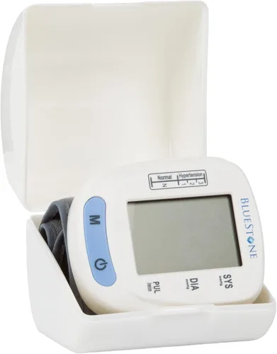 Vista 6 de Máquina de presión arterial - Monitor de presión arterial y pulso para salud cardíaca con pantalla LCD digital, recuperación de memoria, puño