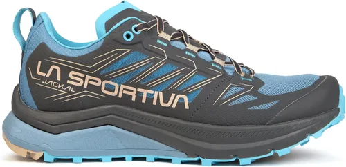Vista 3 de La Sportiva Tenis de correr Jackal Trail para mujer, carbonotopacio, 7.5, CarbonoTopacio