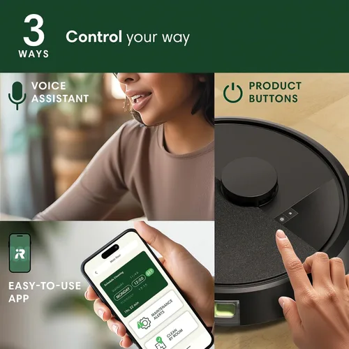 Vista 8 de iRobot Roomba Robot Aspiradora de 105 Vac - Fácil de usar, succión intensa de elevación de potencia, navegación LiDAR, limpieza multisuperficie