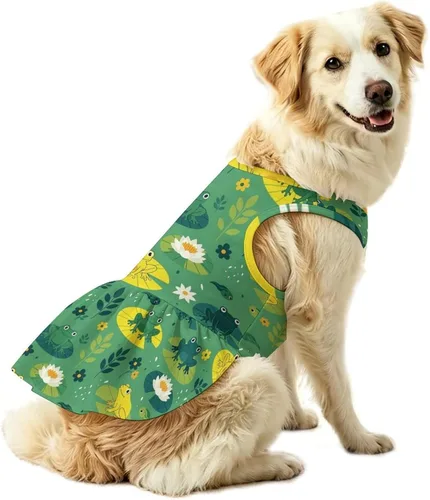 Vista 18 de Dog Dress for Medium Dogs (Baseball Gifts Art)