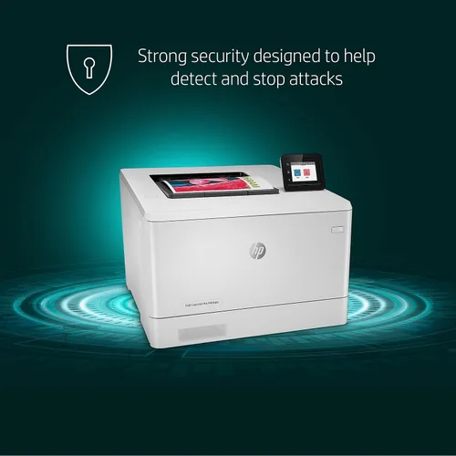 Vista 7 de Impresora HP Color LaserJet Pro M454dw (W1Y45A), Blanco