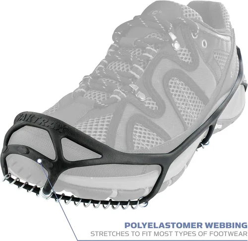 Vista 4 de Yaktrax Hiking and Walking Traction Cleats for Snow, Ice, and Rock