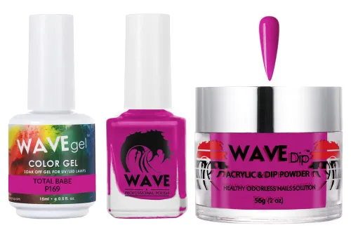 Vista 203 de WAVEGEL - Juego de gel de remojo, laca de uñas y polvo acrílico a juego - Colección Simplicity - #P109 Blizzard