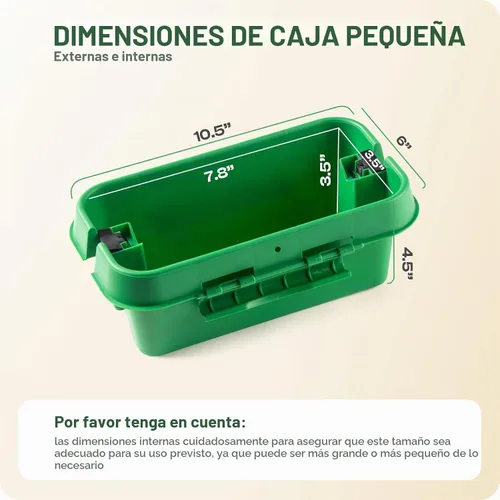 Vista 3 de SOCKiTBOX – La caja de conexión original resistente a la intemperie – Caja de cable de alimentación eléctrica para interiores y exteriores para Verde