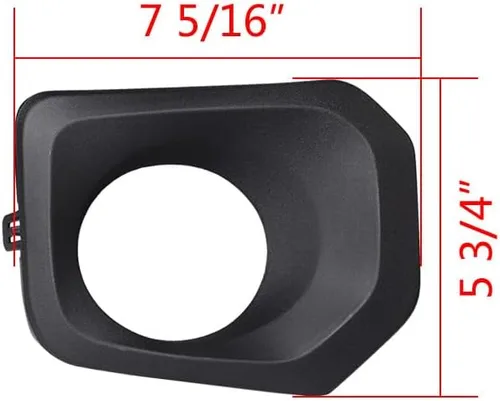 Vista 3 de Corp - 1 par de luces antiniebla izquierda y derecha, bisel, cubierta de parachoques DRL, lámpara de correr compatible con Toyota Tacoma 2016 2017