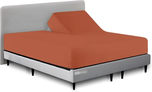 Vista 16 de SGI bedding Sábana bajera ajustable Queen Split Top de 28 pulgadas con cabezal flexible SOLO 100% algodón egipcio 1000 hilos Sábana bajera Flex Top