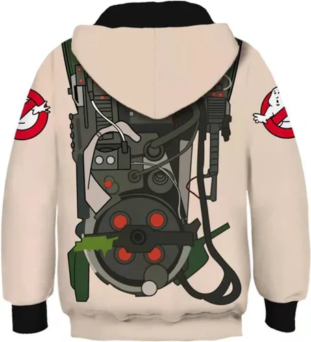Vista 2 de Sudadera con capucha para niños, disfraz de cosplay, sudadera con capucha, abrigo para Halloween