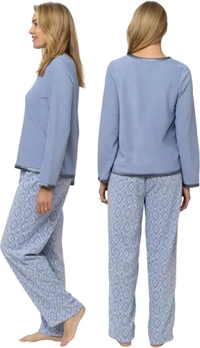 Vista 2 de PajamaGram Snuggle - Pijama de forro polar para mujer