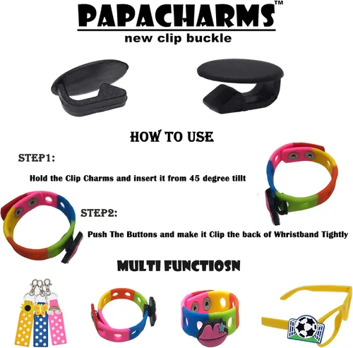 Vista 3 de Lote de dijes para zapatos decoración aleatoria de diferentes hebillas encantadoras formas frescas accesorios de zapatos para sandalias y pulseras