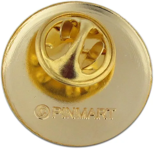 Vista 3 de PinMart's Nursing Student Graduate Gift Caduceus Red Heart Jewelry Lapel Pin