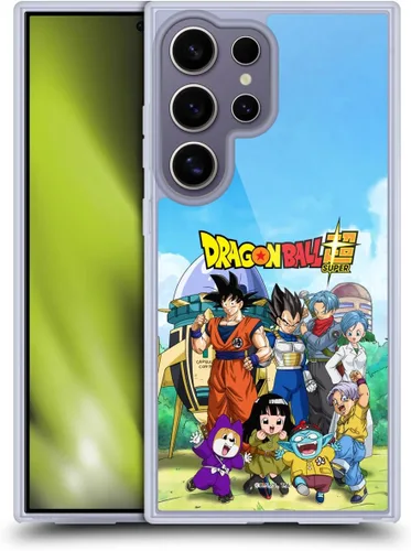 Vista 268 de Head Case Designs Funda de gel con licencia oficial de Dragon Ball Super Group Future Trunks Arc Characters [protección de grado militar] compatible