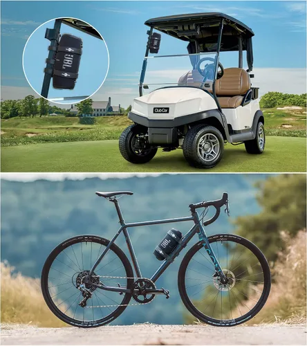 Vista 7 de Soporte de Altavoz Portátil Grande para Altavoces Bluetooth Grandes con Circunferencia de 12"-20", Soporte de Accesorios de Correa Ajustable