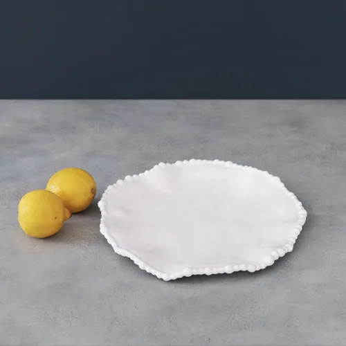 Vista 5 de Beatriz Ball VIDA Alegria - Juego de 4 platos de ensalada de 9 pulgadas (blanco)