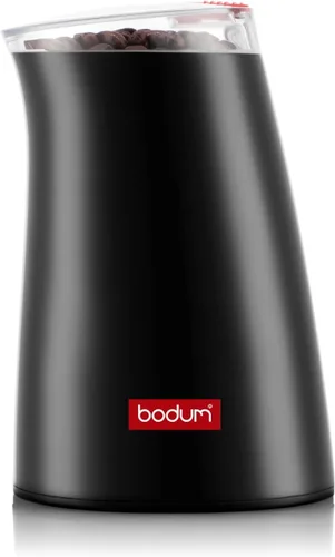 Vista 12 de Bodum C-Mill - Molinillo eléctrico para café y especias, hoja de acero inoxidable, color blanco