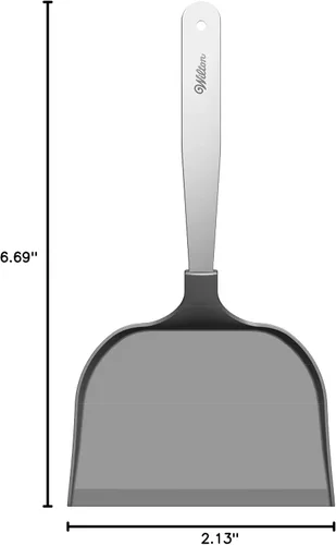Vista 4 de Wilton Really Big - Espátula extra ancha, acero inoxidable Extra-Wide Stainless Steel Spatula for Lifting, Transferring & Serving Large Baked