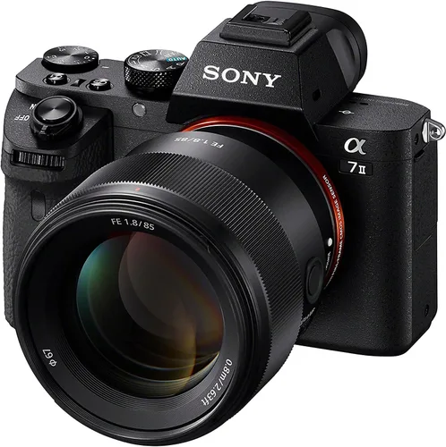 Vista 8 de Sony FE 3.346 in f/1.8 lente (SEL85F18/2) paquete con bolsa para lentes Tenba, kit de filtro de 3 piezas de 2.638 in, + más Sony 3.346 in f1.8