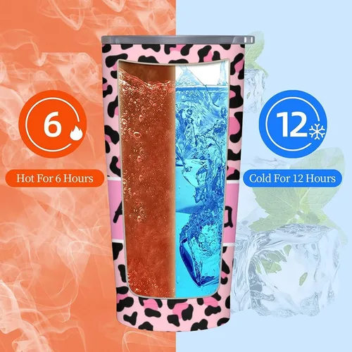 Vista 5 de Vaso con nombre y foto personalizable, regalos para hombres y mujeres, taza de viaje aislada de acero inoxidable de 20 onzas, vasos personalizados
