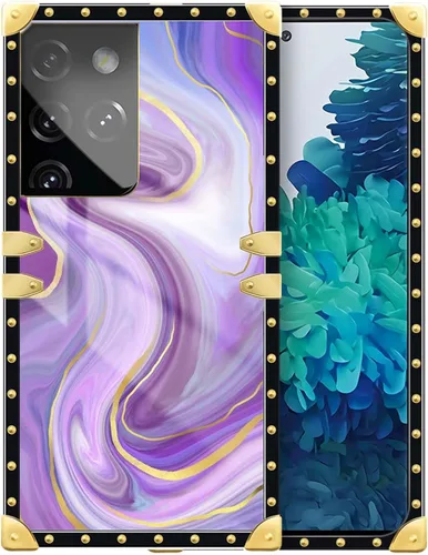 Vista 63 de Funda compatible con Samsung Galaxy S10 4G, TPU suave de lujo y parte trasera de policarbonato duro para niñas y mujeres, funda protectora a prueba