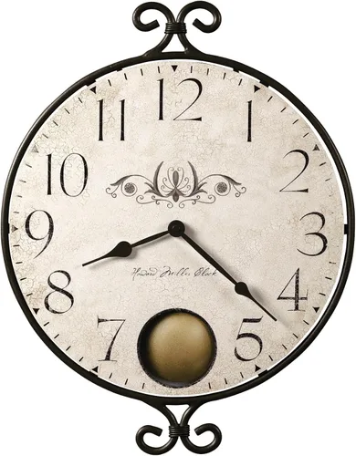 Vista 2 de Howard Miller Reloj de pared Crystal Falls II, gris cálido