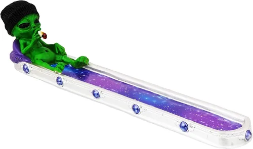 Vista 6 de Quemador de incienso Stoner Alien in Galaxy - 10