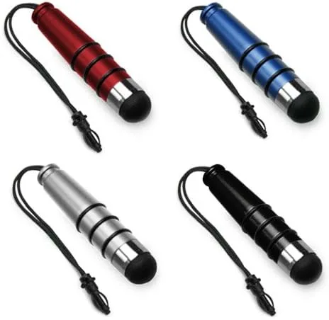 Vista 5 de BoxWave Stylus Pen compatible con Fitpolo Fitness Tracker con monitor de frecuencia cardíaca ID205L (1.3 pulgadas), mini lápiz capacitivo, lápiz