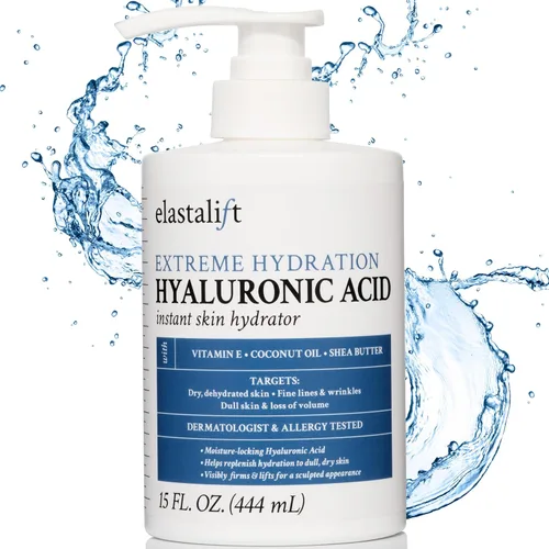 Vista 12 de Elastalift Suero de colágeno para la cara + crema corporal de colágeno y crema hidratante facial, paquete de 2 piezas para el cuidado de la piel