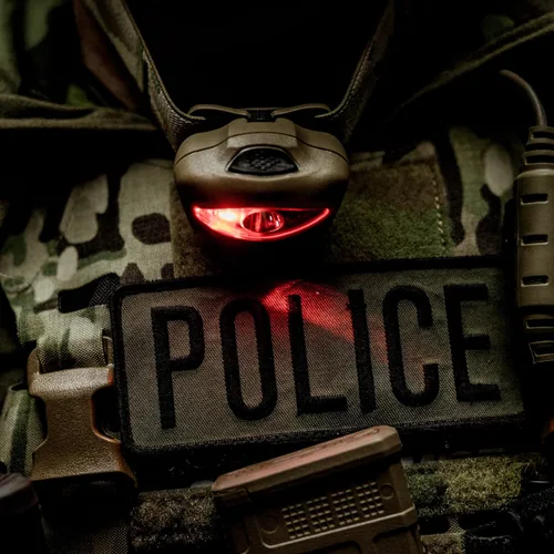 Vista 7 de Princeton Tec Vizz Tactical - Linterna frontal LED (420 lúmenes, negro), talla única