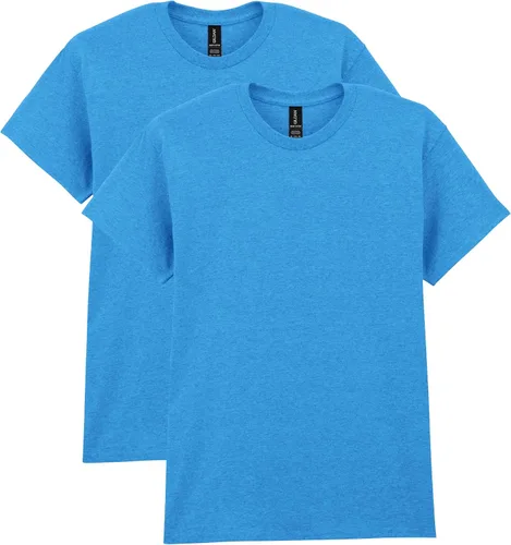 Vista 63 de Gildan Camiseta de algodón pesado para adultos, estilo G5000, paquete múltiple Gris ceniza (paquete de 2)