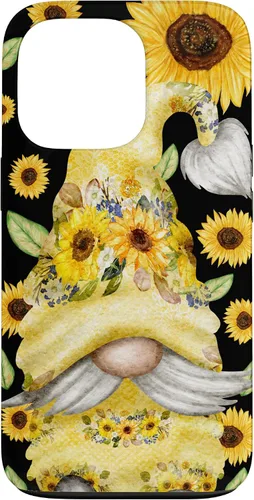 Vista 10 de Sunflower Gnome for Summer Garden Mom Cute Floral Pattern Case for iPhone 17