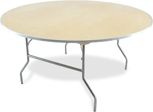 Vista 9 de EventStable TitanPRO Mesa plegable de madera de abedul, 6 pies x 30