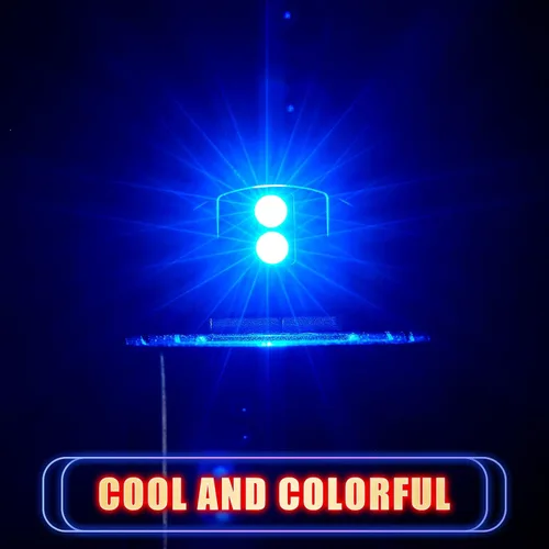 Vista 7 de Frienda 2 piezas de mini luz LED USB, iluminación interior LED para automóvil, 5 V, luz de ambiente USB inteligente, teclado para computadora