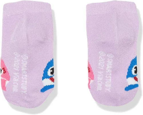 Vista 2 de Nickelodeon unisex-baby Baby Shark 5 Pack Shorty Socks