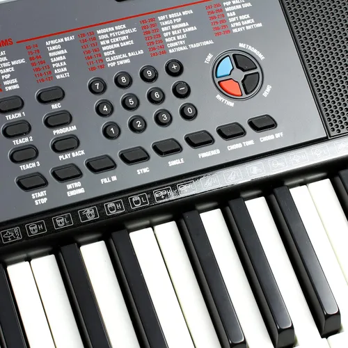 Vista 11 de RockJam Piano de teclado RJ461 de 61 teclas con inclinación