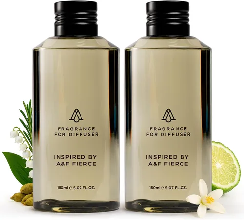 Vista 9 de AromaPlan Aromas de Hotel Inspirados en A+F Fierce, 1.7 Fl Oz (50 ml) - Aceite Esencial de Aroma y Fragancia de Hotel de Lujo para el Hogar - Aceite