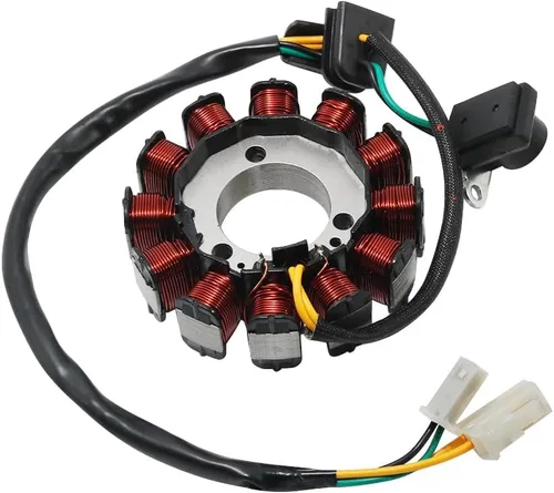 Vista 5 de Bobina del estator 32101-34J00 32101-34J10 Bobina del estator para Suzuki GSX-R150RF-Q GSX-R150RFX-Q 2017 para Suzuki GSX150L6 2015 para Suzuki