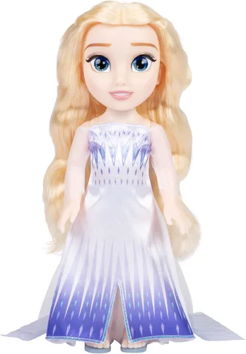 Vista 5 de JAKKS Pacific Frozen Elsa Doll The Snow Queen My Singing Friend Elsa & Bruni Figura