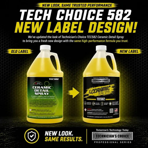 Vista 2 de Technicians Choice - Aerosol de cerámica para limpieza profunda de vehículos TEC582 (1 gal)