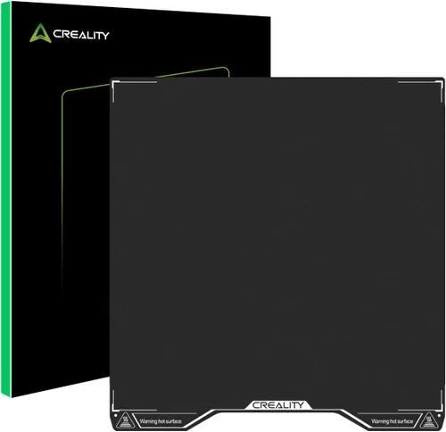 Vista 26 de Creality K1 SE Placa de construcción de resina epoxi, cama Ender 3 V3 SE de 235 x 235 mm, placa de cama de acero de resorte texturizado