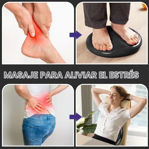 Vista 6 de Jerify 4 Piezas Cojín de Equilibrio Inflable Flexible para Asiento Oscilante, Almohadilla de Equilibrio de Estabilidad, Disco de Equilibrio, Asiento