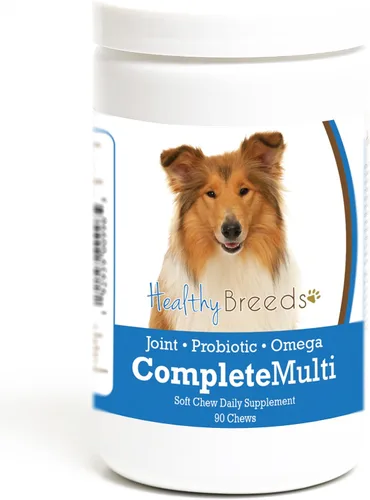 Vista 252 de Healthy Breeds Affenpinscher todo en uno multivitamínico suave masticable 60
