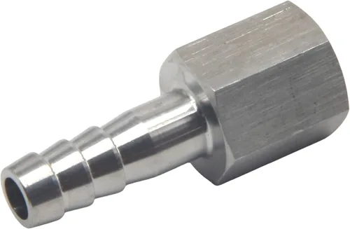 Vista 2 de HFS (R) 1/4" manguera Barb to 1/4" NPT hembra adaptador de acero inoxidable 304